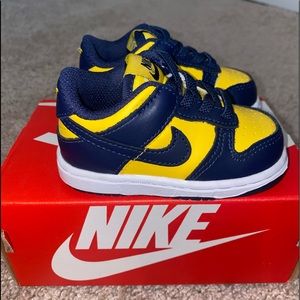 Michigan dunk lows